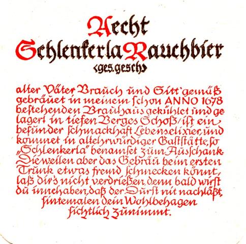 bamberg ba-by schlenk aecht 2b (quad185-alter vter-nur text-braunrot)